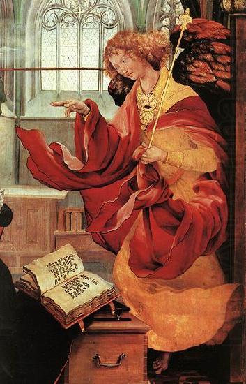 The Annunciation, Matthias Grunewald